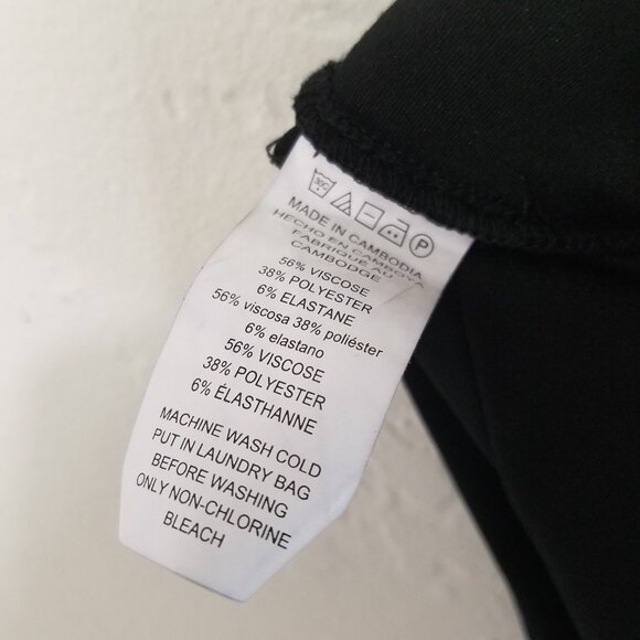 MICHAEL Michael Kors High Rise Pull-On Pants Black Size S - Picture 7 of 7